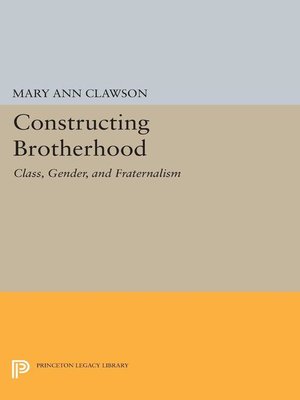 cover image of Constructing Brotherhood